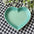 Ceramic Cat Bowl Extra Heart-Shaped Wide Anti Vomiting Stress Free Design12cm Durable Ceramic Pet Bowl for Small Cats Dogs