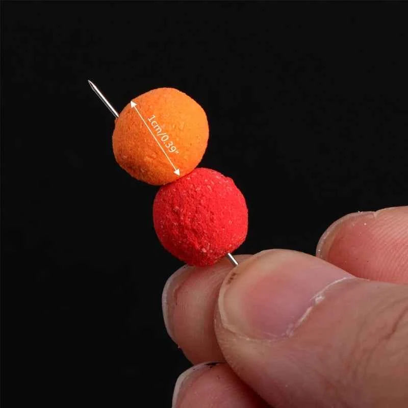 Y1UC 1 Box Carp Floating Fishing Lure Artificial Baits Beads Pops Up Flavor Smell Bal