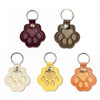 Memorial Leather Pet Hair Storage Bag Cat Paw Keychain Kitten Souvenir Fur Container Pendant Portable Handmade Key Accessories
