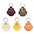 Memorial Leather Pet Hair Storage Bag Cat Paw Keychain Kitten Souvenir Fur Container Pendant Portable Handmade Key Accessories