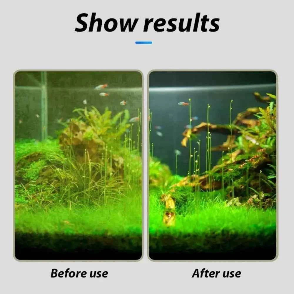 Tools Aquarium Fish Tank Cleaning Brushes High Quality Scrubber Window Algae Scraper Long Handle Sponge Accessories