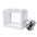 USB Illuminated Small Fish Tank Small Landscape Seaweed Ball Box Mini Aquarium Fish Tank with LED Lamp Light