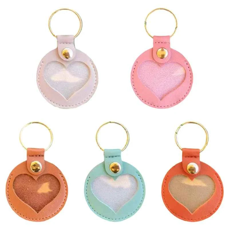 Memorial Leather Pet Hair Storage Bag Cat Paw Keychain Kitten Souvenir Fur Container Pendant Portable Handmade Key Accessories