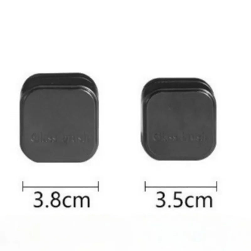 Magnetic Aquarium Glass Cleaner Mini Square Algae Scraper Plastic Fish Tank Maintenance Tool for Various Fish Easy Use