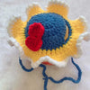 Cute Cat Hat Funny Pets Party Cosplay Headwear Delicate Hemming Pendant Decor Elasticity Knitted Hat Pet Accessories