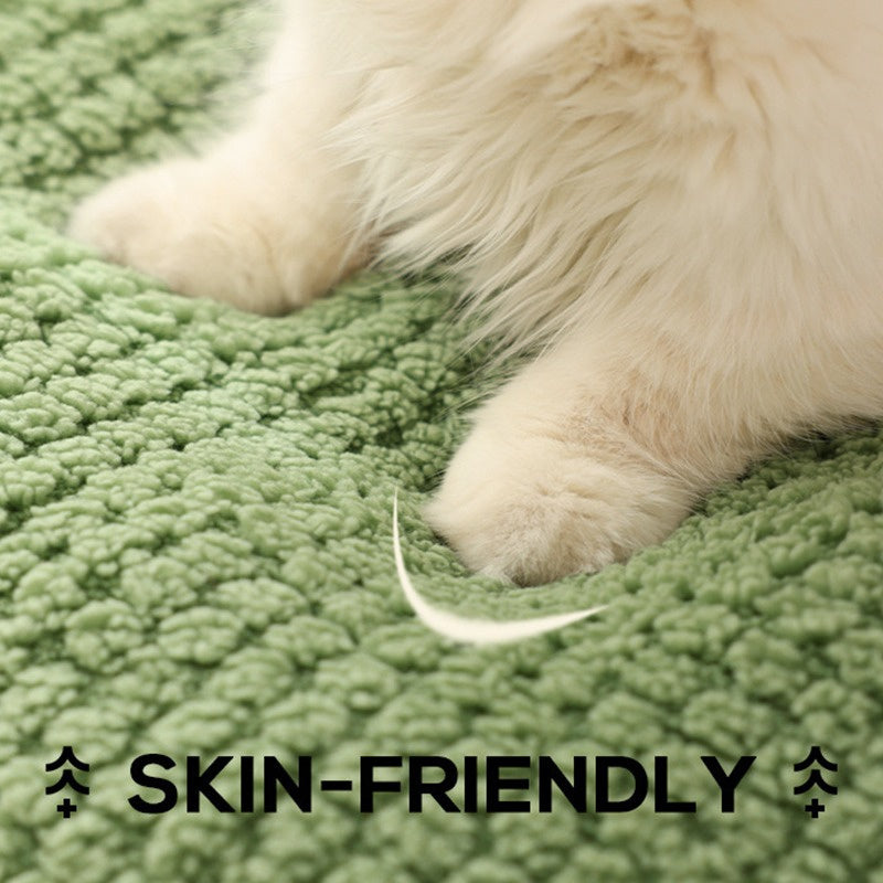 New Pet Nest Winter Warm Dog Den Cat Villa Plush Pets Mattress Small Frog Shape Semi Enclosed Kitten Puppy House Pet Supplies - Play Paws Toys