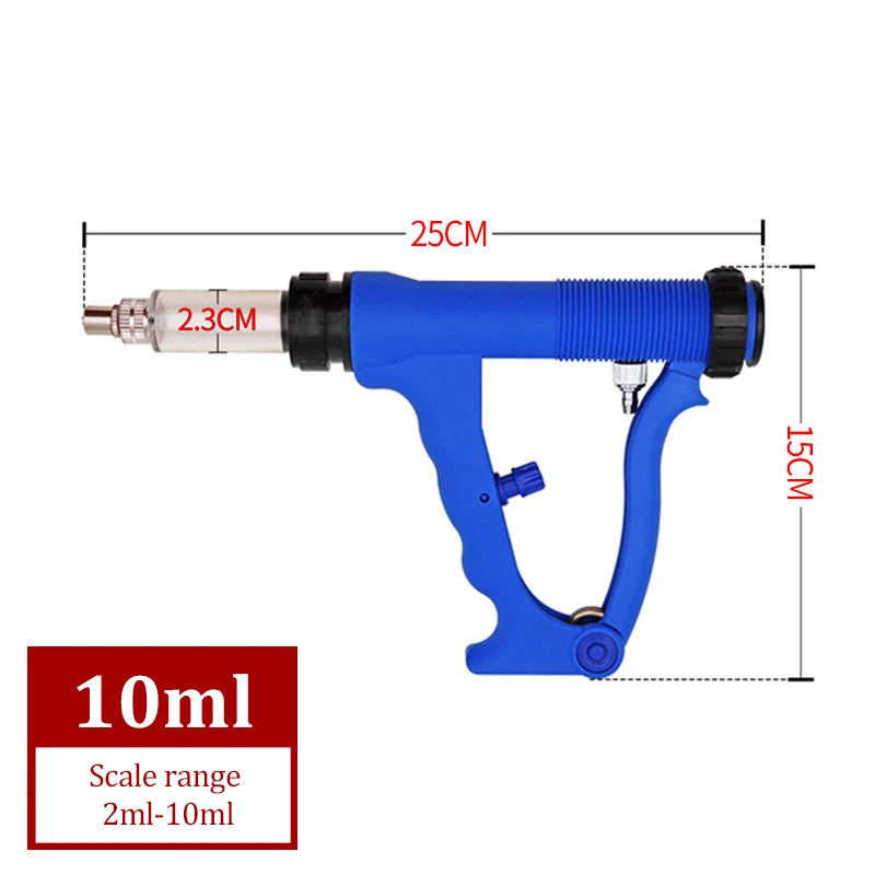 10/20/30/50ml Continuous Feeding Medicine Syringe Veterinary Dosing Device Animals Pig Chicken Cattle Livestock 1Pcs