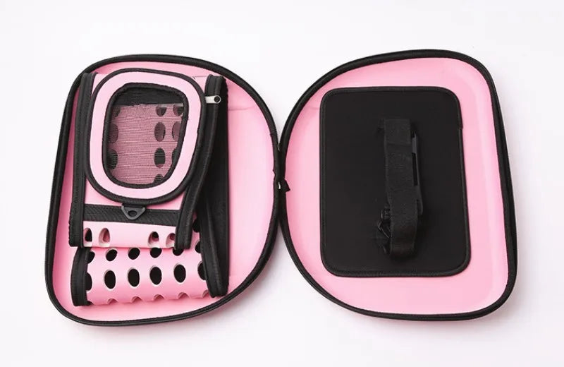 Cat Puppy Carrier Backpack Fashion Breathable 4 Colors Pet Single Shoulder Bags for Cats Small Dogs Outdoor Traveling Supplies - Play Paws Toys