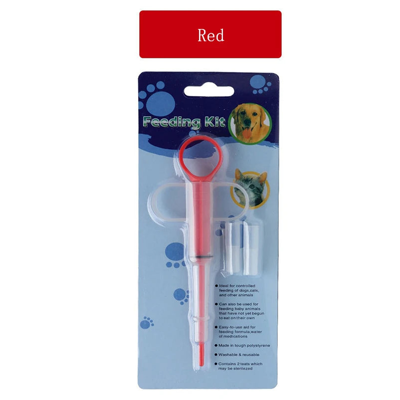 Pet feeding syringe Safe silicone comfortable baby cat feeding feeding medicine stick insect repellent liquid medicine syringe