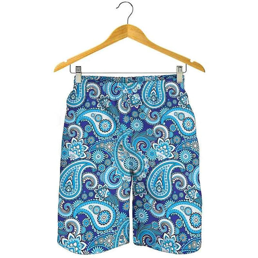 Fashion Paisley  Pattern Beach Short Men Clothing Popular 3D Print Daily Casual Board Shorts Classic Trend Streetwear New Trunks