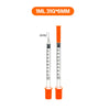 30PACK 0.3ml 0.5ml 1ml Disposable Individually Wrapped Insulin Syringe for Animals,Lab