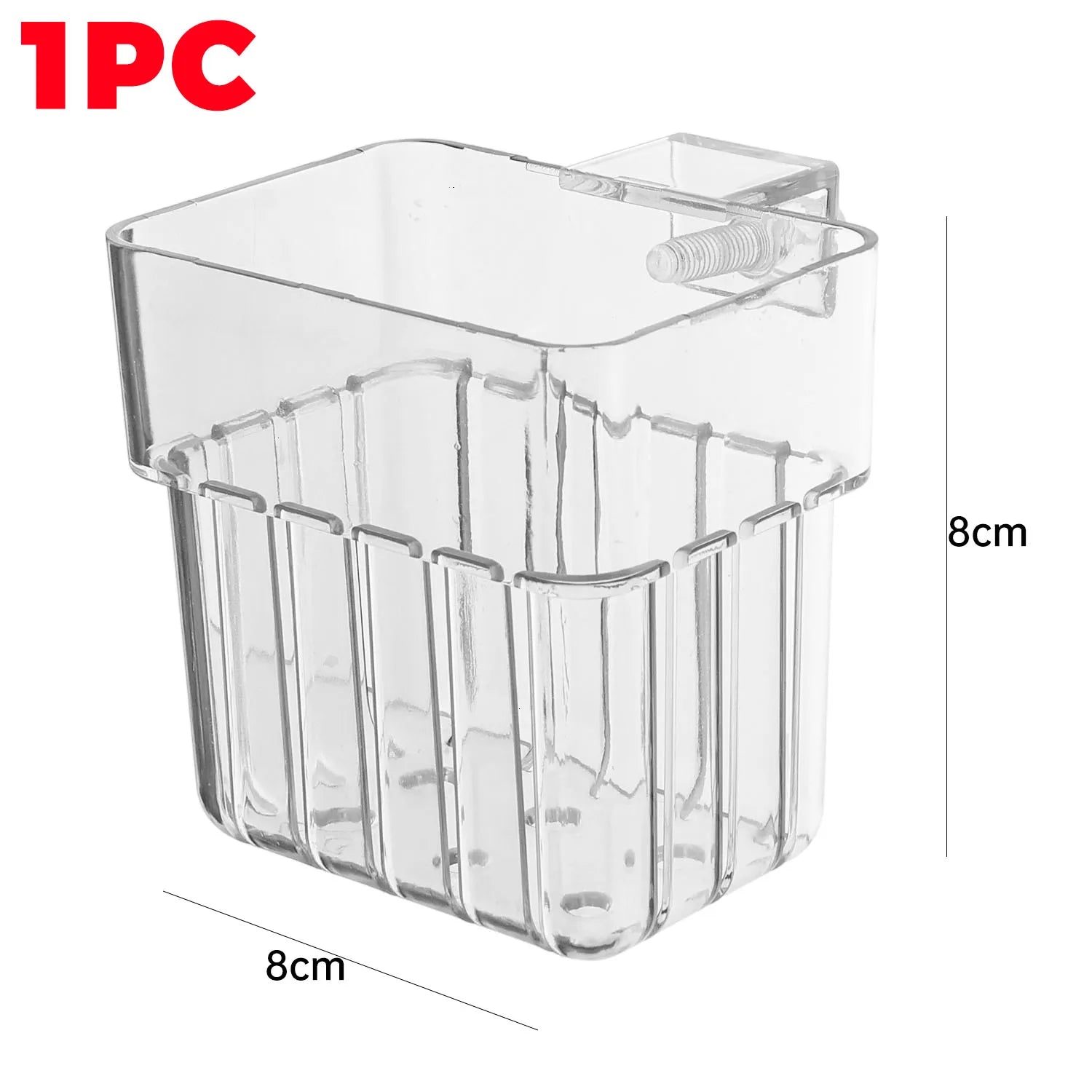 Aquarium Plant Basket Clear Plastic Aquatic Cup Wall Mounted Fish Tank Planters Water Grass Holder Aquascape Hang Decoration Pot