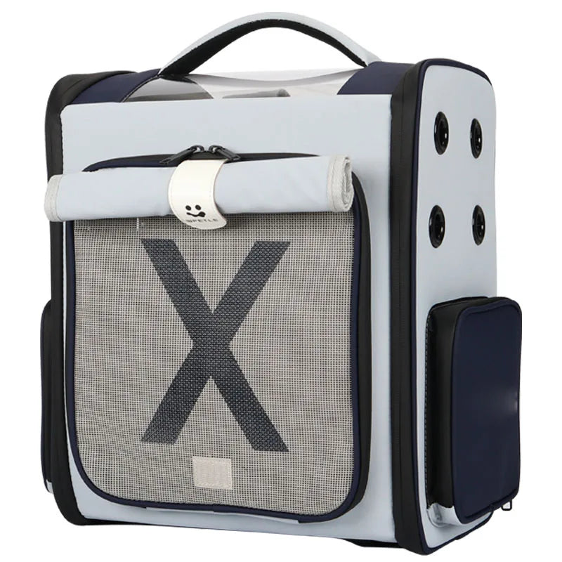 Portable Astronaut Travel Bag, Breathable Space Capsule, Expandable Carrier, Pet Backpack for Cat and Dog - Play Paws Toys