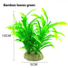 1PC Plastic Manmade Water Plant Grass Decor akvaryum dekor Green 15cm Height for Aquarium Simulation Artificial plants