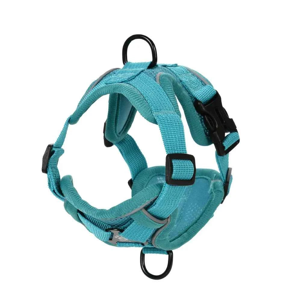 Cats Harness Leash For Small Dogs Cat Outdoor Reflective Adjustable Puppy Kitten Traction Device Tactical Training Pet Supplies