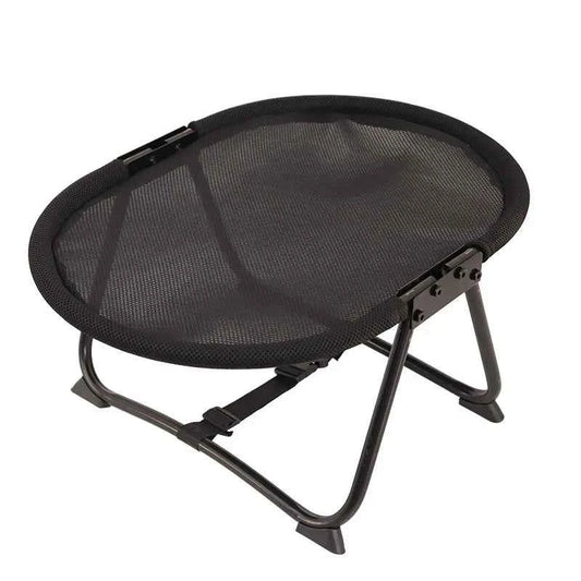 Elevated Folding Pet Cat Chair Bed Breathable Mesh Mat High Load Bearing Detachable Washable Cooling Raised Cat Cot Bed Summer Heat Dissipation Sleeping Nest For Kitten Small Dogs Indoor Use pet bed