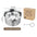 Stainless Steel Dog Floating Bowl No Spill Anti-Splash Non-Slip Pet water dispenser for dogs Big Capacity Dog Feeder Bowl