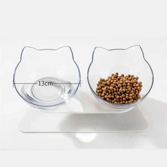 Non-Slip Double Cat Bowl Dog Bowl With Stand Pet Feeding Cat Water Bowl For Cats Food Pet Bowls For Dogs