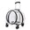 Transparent Pet Travel Carrier Portable Trolley Suitcase for Cats & Small Dogs Durable Pet Transport Case Professional Pet Cart - Play Paws Toys