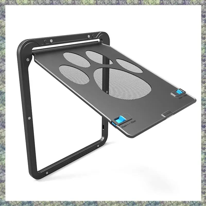 WON Dog Door Flap Gate Opener Controlled Entry Electronic Screen Window Protector Wall Mosquito Net (Small) - Play Paws Toys