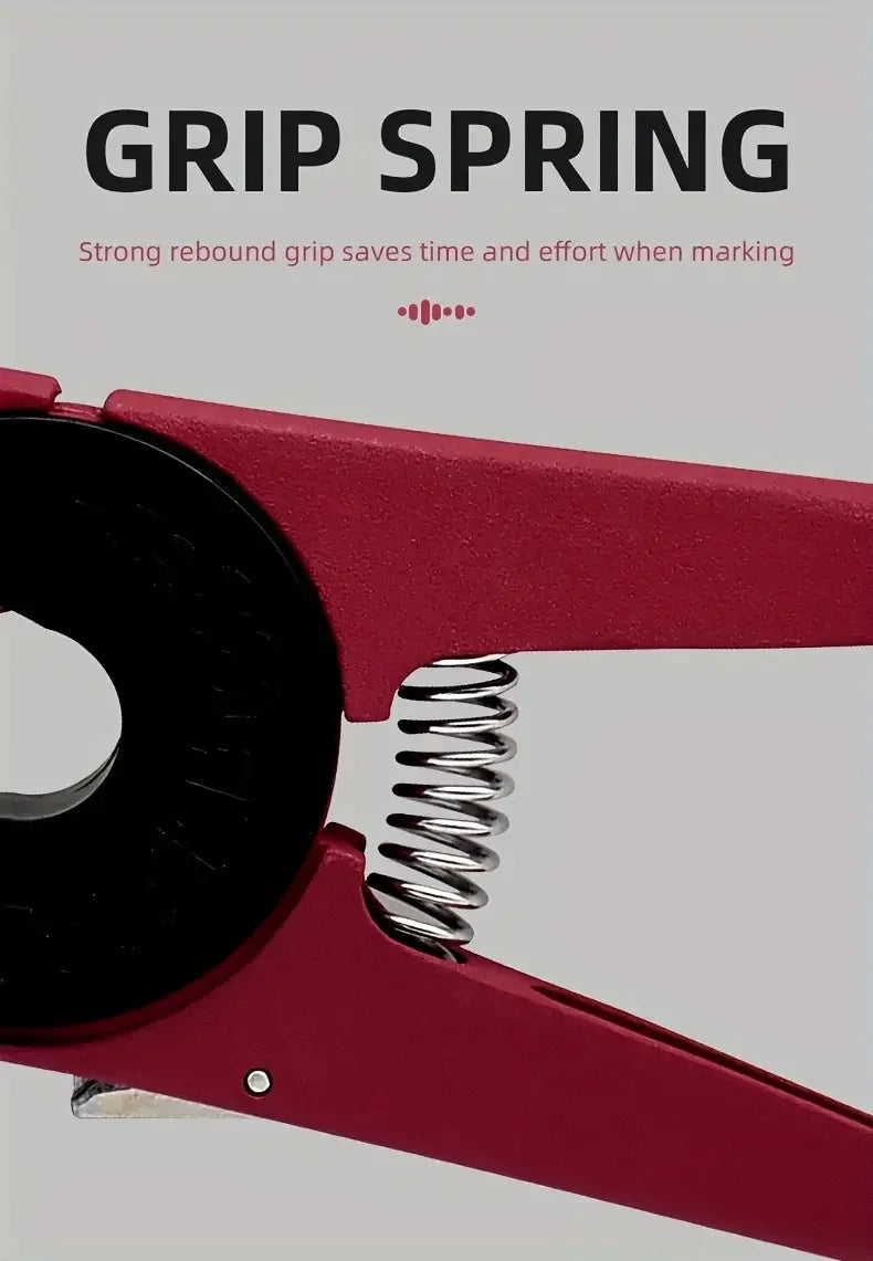 Ear Tag Pliers Livestock Animal Ear Tagging Gun Applicator For Sheep Goat Pig Cattle Rabbit Veterinary Marker Clamp Neddle