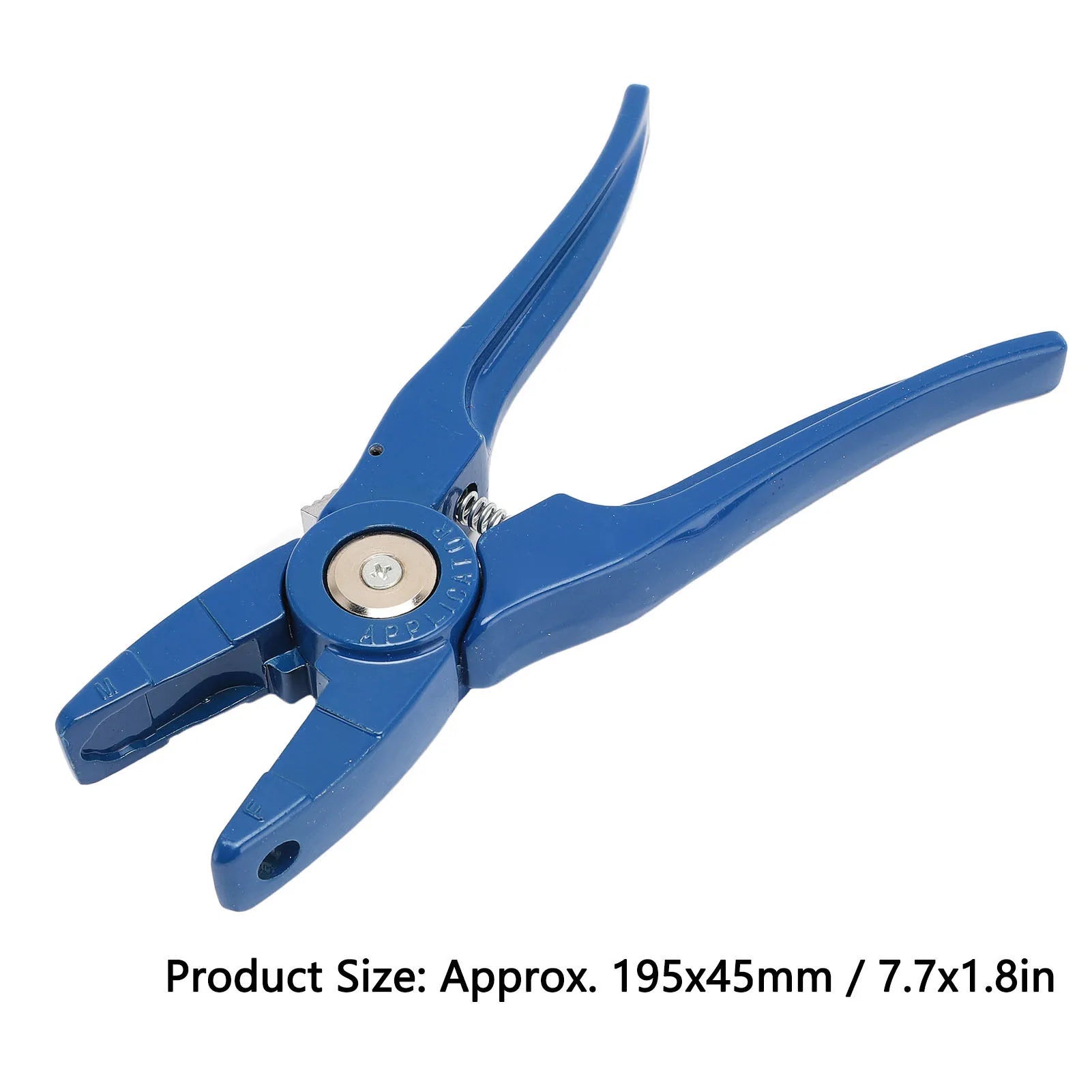 Livestock Ear Tag Applicator Aluminum Cattle Ear Tagger Ear Tag Puncher Pliers for Goat Pig Sheep Animal
