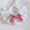 Cute Dog Collar Lace Bowknot Pearl Cat Necklace Sweet Neck Decoration Elegant Gentle Puppy Necktie Kitten Bibs Pet Supplies
