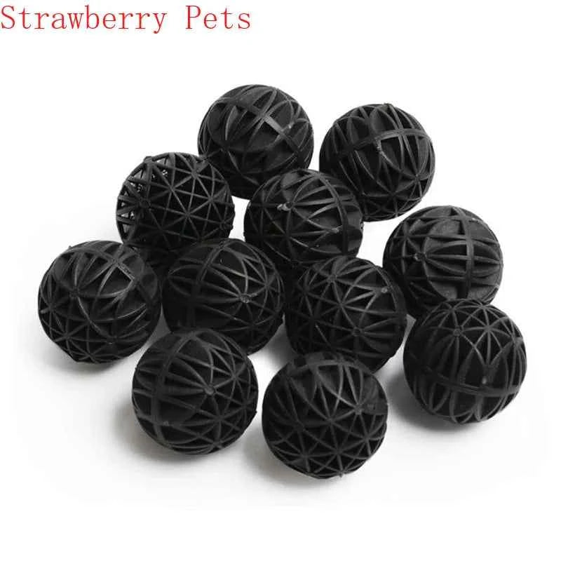10/20/50/100Pcs/lot 16mm Aquarium Filter Bio Balls Portable Wet Dry Cotton For Air Pump Clean Fish Tank Pond Sponge Media