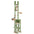 Cactus Cat Tree Floor to Ceiling Cat Tower 7 Tiers Cat Climbing Tree with Cozy Hammocks and Condos 5 Platforms Scratching Posts
