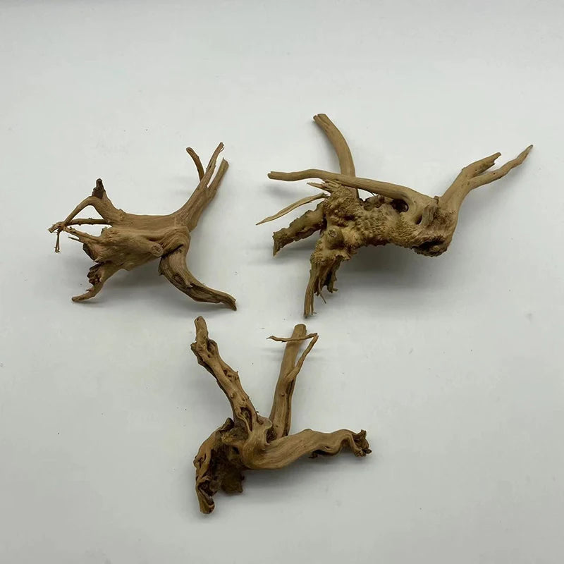 Natural Tree Trunk Driftwood Aquarium Fish Tank Plant Wood Decoration Ornament Fish Tank Decoration Fish Tank Accessories