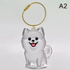 Clear Pet Hair Memorial Keepsake Capsule Dog Fur Container DIY Pendant Keychain Decor Animal Lovers Home Display Gift Idea