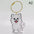 Clear Pet Hair Memorial Keepsake Capsule Dog Fur Container DIY Pendant Keychain Decor Animal Lovers Home Display Gift Idea