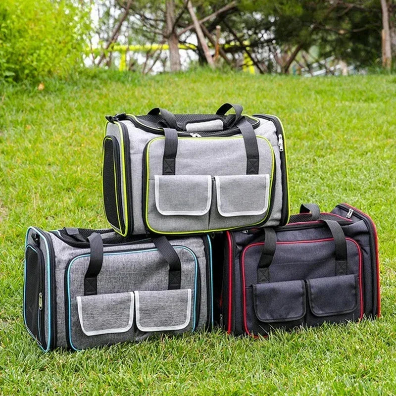 Portable Cat Backpack Carrier Foldable Expandable Pet Travel Bag Airline Approved Breathable Pet Carrier for Dog Pet Accessories - Play Paws Toys