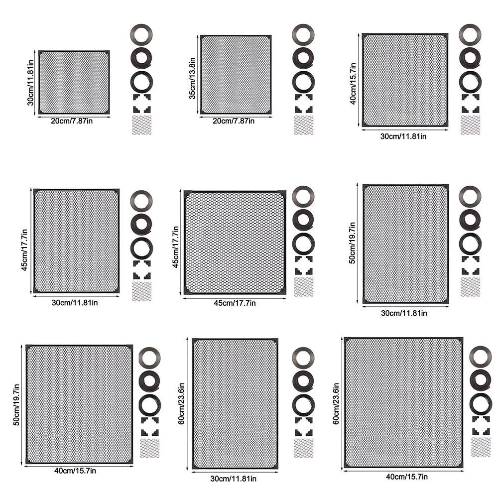Sturdy Magnetic Fish Tank Lid Cover DIY Easy Installation Fish Tank Mesh Lid Cover Fish Tank Top Protective Cover Fish Tank