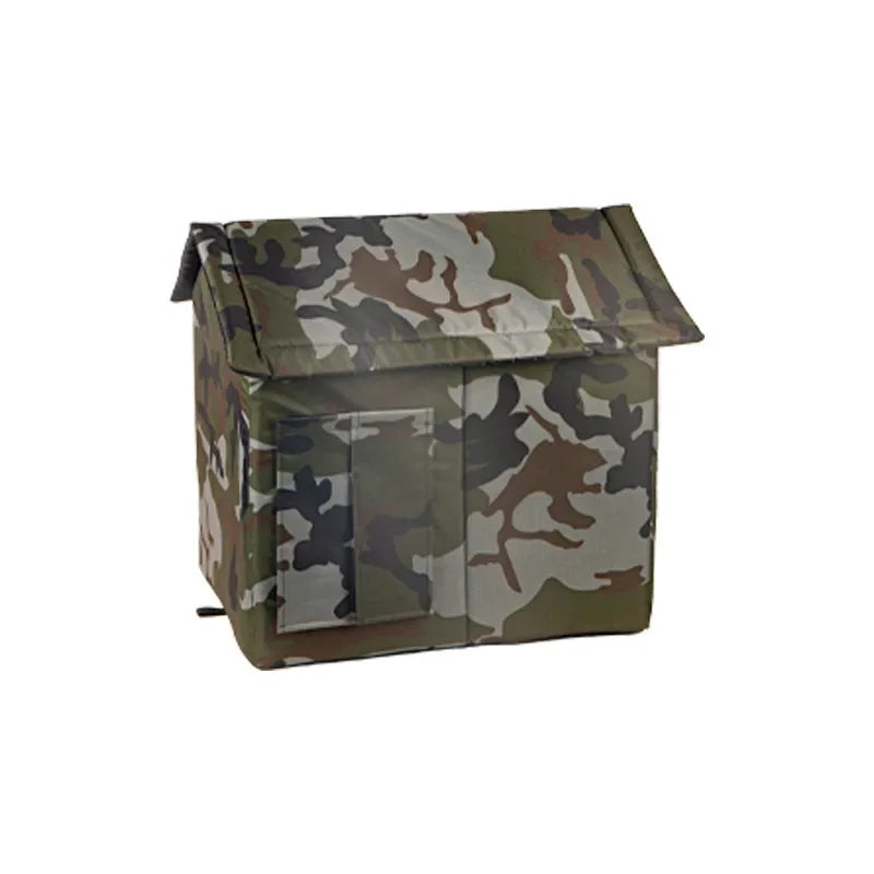 All Seasons Outdoor Rainproof Stray Cat Nest, Winter-Warm Closed House, Cold-Proof Cat House - Play Paws Toys