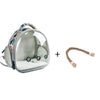 Bird Carrier Travel Bag Bird Backpack for Birds Parrots Small Pet Acrylic Bubble Portable Bird Cage Outdoor Travel Hiking