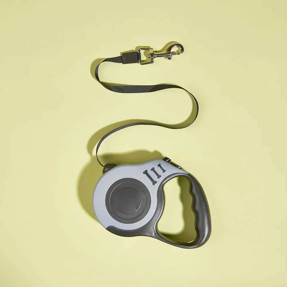 3m 5m Dog Leash For Small Medium Dogs Automatic Retractable Nylon Rope Cat Lead Extension Puppy Walking Running Pets Supplies