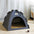 Foldable Cat House Pet Tent Four Seasons Universal Cat and Dog Pet Nest Summer Cool Mat Outdoor Portable Foldable Breathable - Play Paws Toys