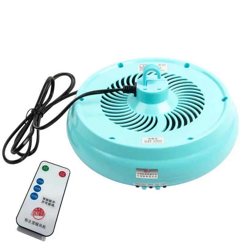 220V Pet Poultry Intelligent Heating Lamp Temperature Control Air Warming Remote Control Heater Warm Light Brooding Incubator