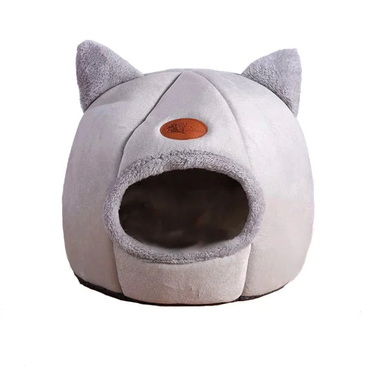 New Deep Sleep Comfort In Winter Cat Bed Iittle Mat Basket Small Dog House Products Pets Tent Cozy Cave Nest Indoor Cama Gato - Play Paws Toys