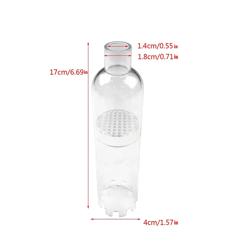 1pc Aquarium Gravel Cleaner Nozzle Siphon Fish Tank Cleaning Tools Sand Washer Filter Nozzle Accessories for Water Changer Pump