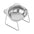 Cat Bowls Tilted Neck Guard Cat Food Bowl Indoor Stainless Steel Shatter Resistant Elevated 15° Pet Bowl For Kitten Puppy