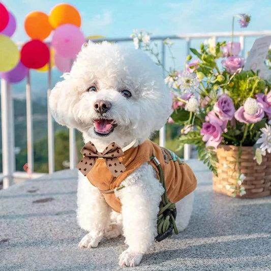 10PCS Heart Print Dog Bow Ties Adjustable Puppy Bowties Small Pet Bows Collars For Dogs and Cats Fashion Dog Grooming Supplies