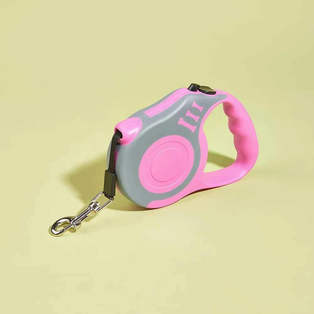 3m 5m Dog Leash For Small Medium Dogs Automatic Retractable Nylon Rope Cat Lead Extension Puppy Walking Running Pets Supplies