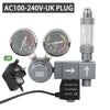 Aquarium CO2 regulator Solenoid valve Quick plug interface Bubble meter Fish tank control system CO2 pressure reducing valve