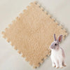 30*30cm 1-10Pcs Pet Warming Pad EVA Foam Guinea Pig Hamster Soft Sleeping Mat Rabbit Sleeping Mat Blanket Bed Pet Accessories