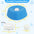 Slow Feeder Dog Bowls for Liquid Treat, 【Enrichment Ball-Roll】 Bone Broth Dog Lick Bowl, 3/4 Cup Yogurt Pup Lick Toy