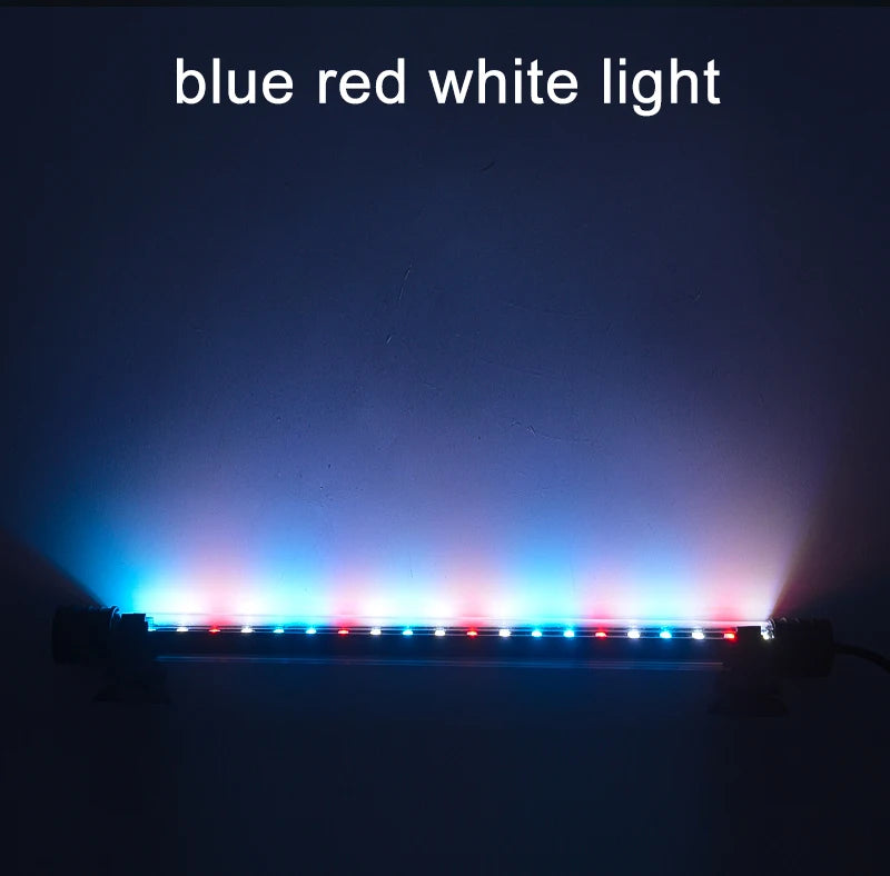 Waterproof LED Aquarium Light Fish Tank Underwater Lamp Clip Light Aquariums Decor Lighting Submersible Lamp Plant Grow 220-240V