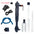 3W Aquarium Electric Gravel Cleaner Water Change Pump Cleaning Tools Water Changer Siphon for Fish Tank Water Filter Pump