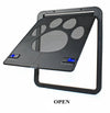 Pet Door New Safe Lockable Magnetic Screen Outdoor Dogs Cats Window Gate House Enter Freely Fashion Pretty Garden Easy Install - Play Paws Toys